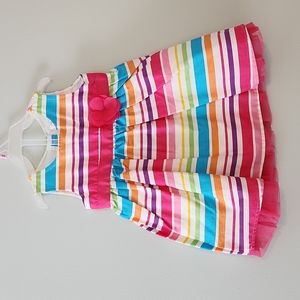Colorful Girls Dress 24m
